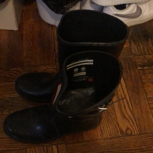 Hunter boots , worn. - Picture 2 of 3